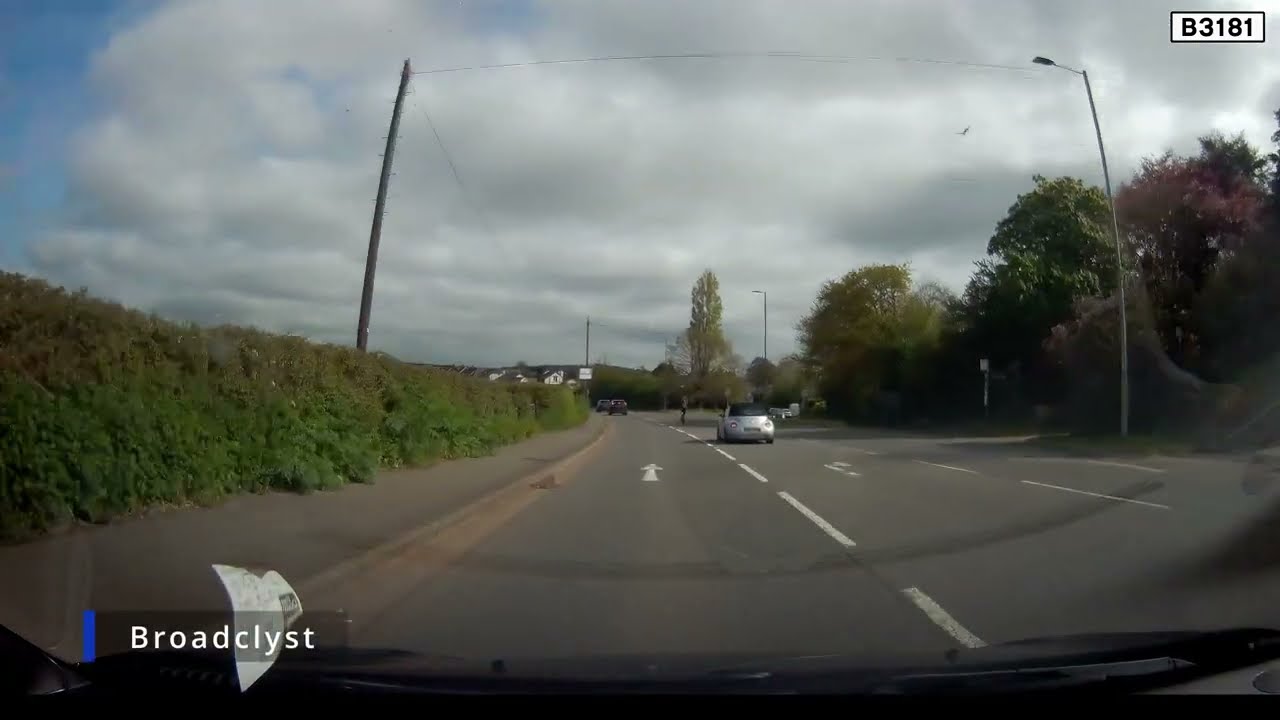 Drivecam: Exeter to Taunton the Backroad way!
