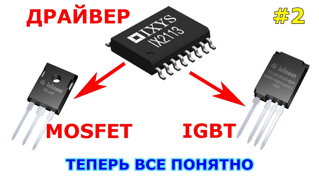 Драйвер для MOSFET и IGBT | Принцип выбора и расчет. Часть 2.