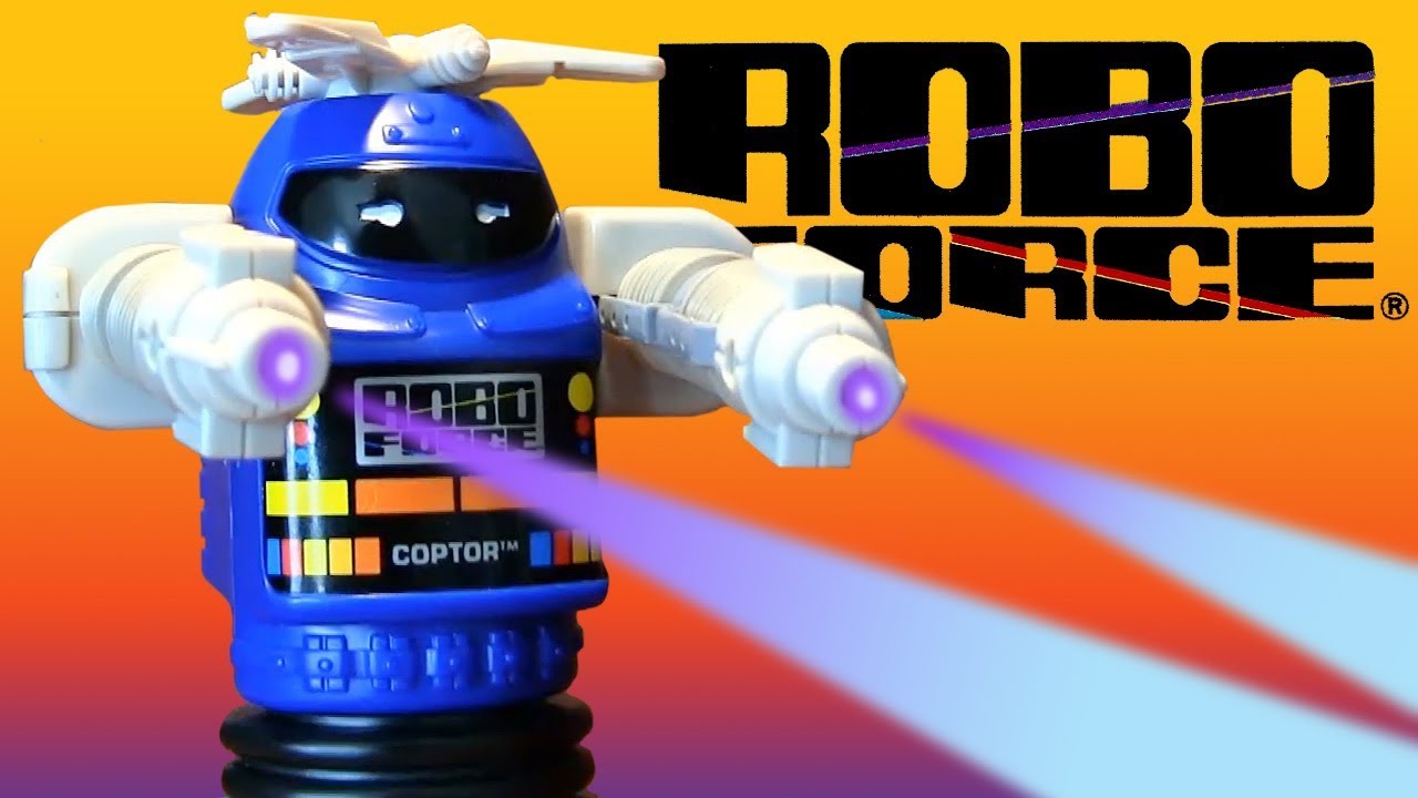 Robo Force: Coptor vintage robot toy review