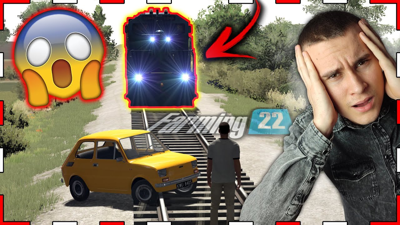 O KROK OD TRAGEDII! 😱 Chciał ODEBRAĆ Sobie ŻYCIE!😰POCIĄG W NIEGO UDERZYŁ? ┃POLSCY SĄSIEDZI┃103┃FS22