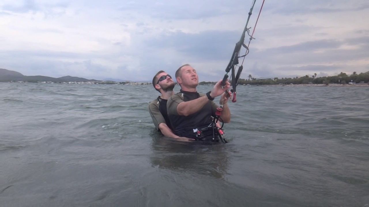 Vadim and Evgeni russian kite students second hour kitelessons edmkpollensa mallorca