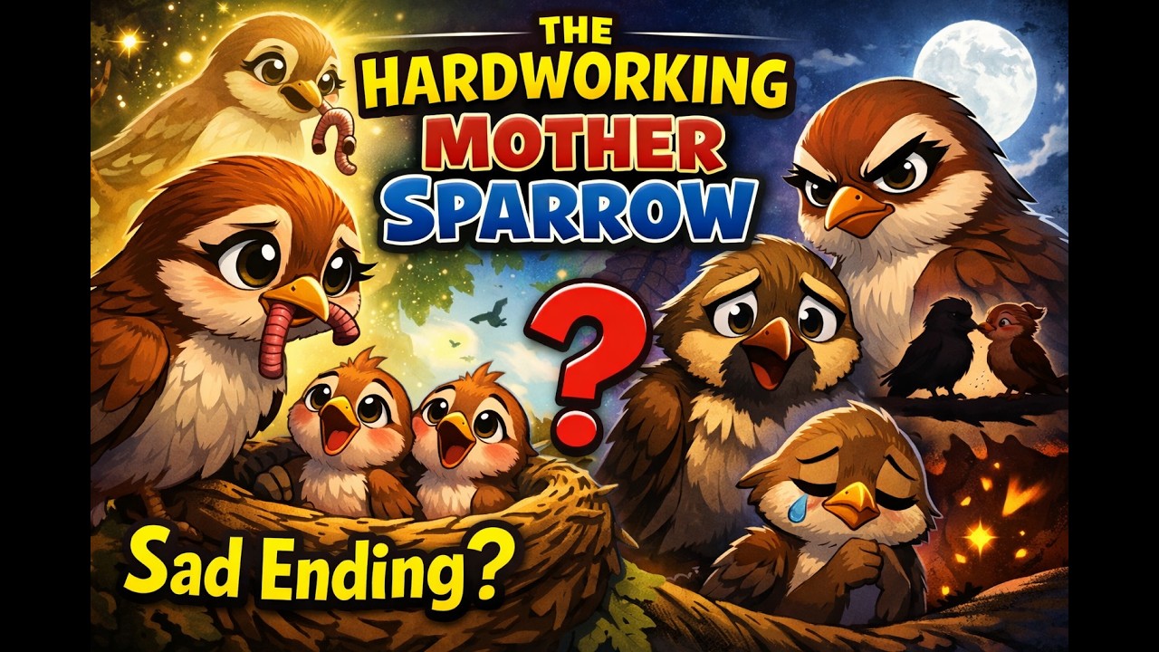The Hardworking Mother Sparrow