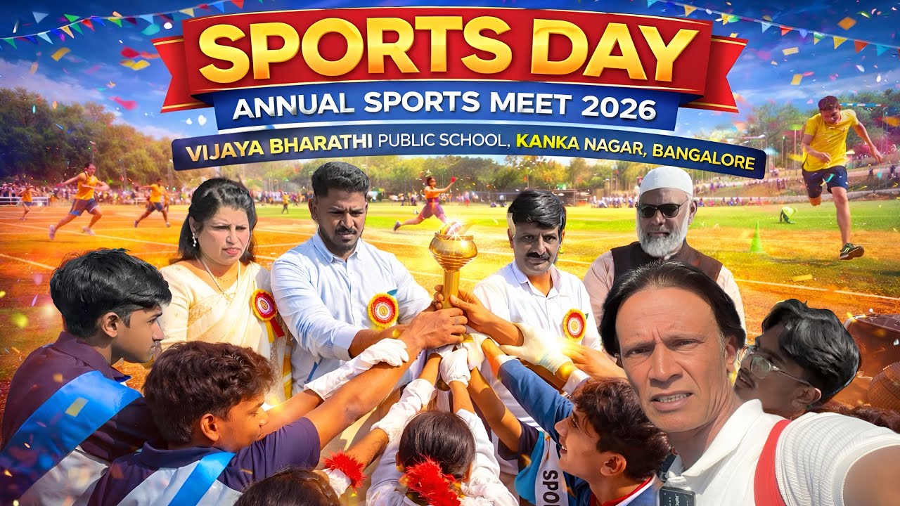 Vijaya Bharathi Public School Sports Day 2026 🏆 | Annual Sports Meet Rt Nagar Bangalore