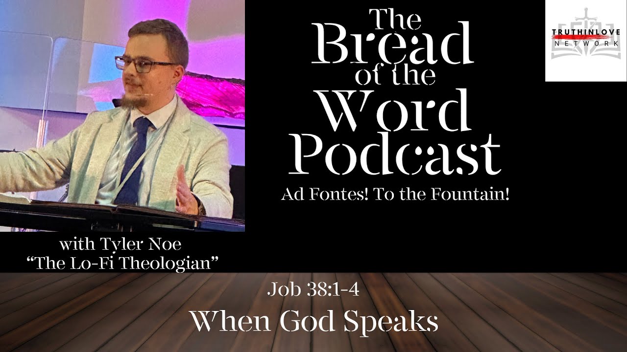Job 38 1 4 When God Speaks