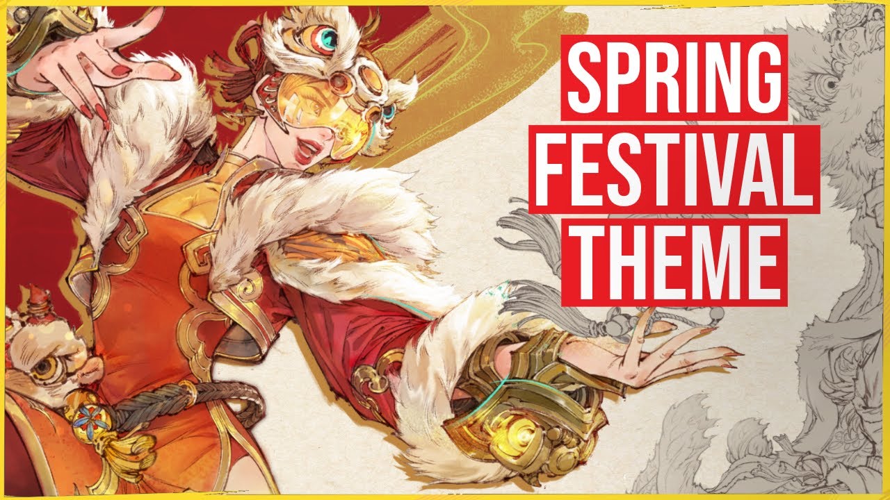 Marvel Rivals Spring Festival Theme | 20-Minute Loop of Fortune & Colors Undecorated Theme