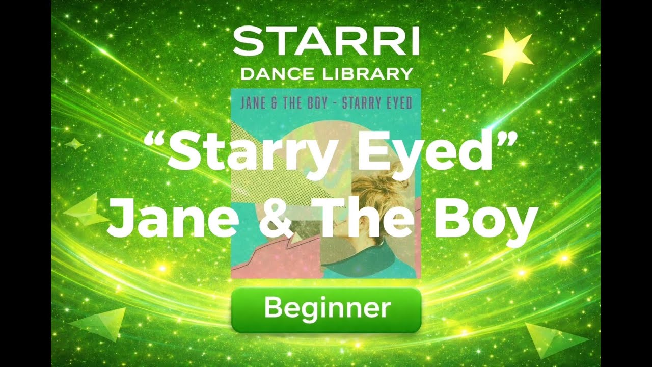 “Starry Eyed” Jane & The Boy - Starri Dance (Beginner) #dancechallenge 