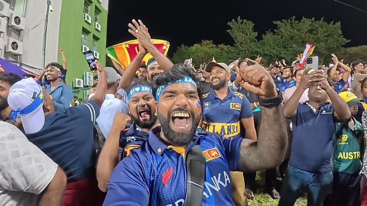 Sri lanka vs Australia match Vlog | මේ මැච් එක නං පිස්සුවක් 