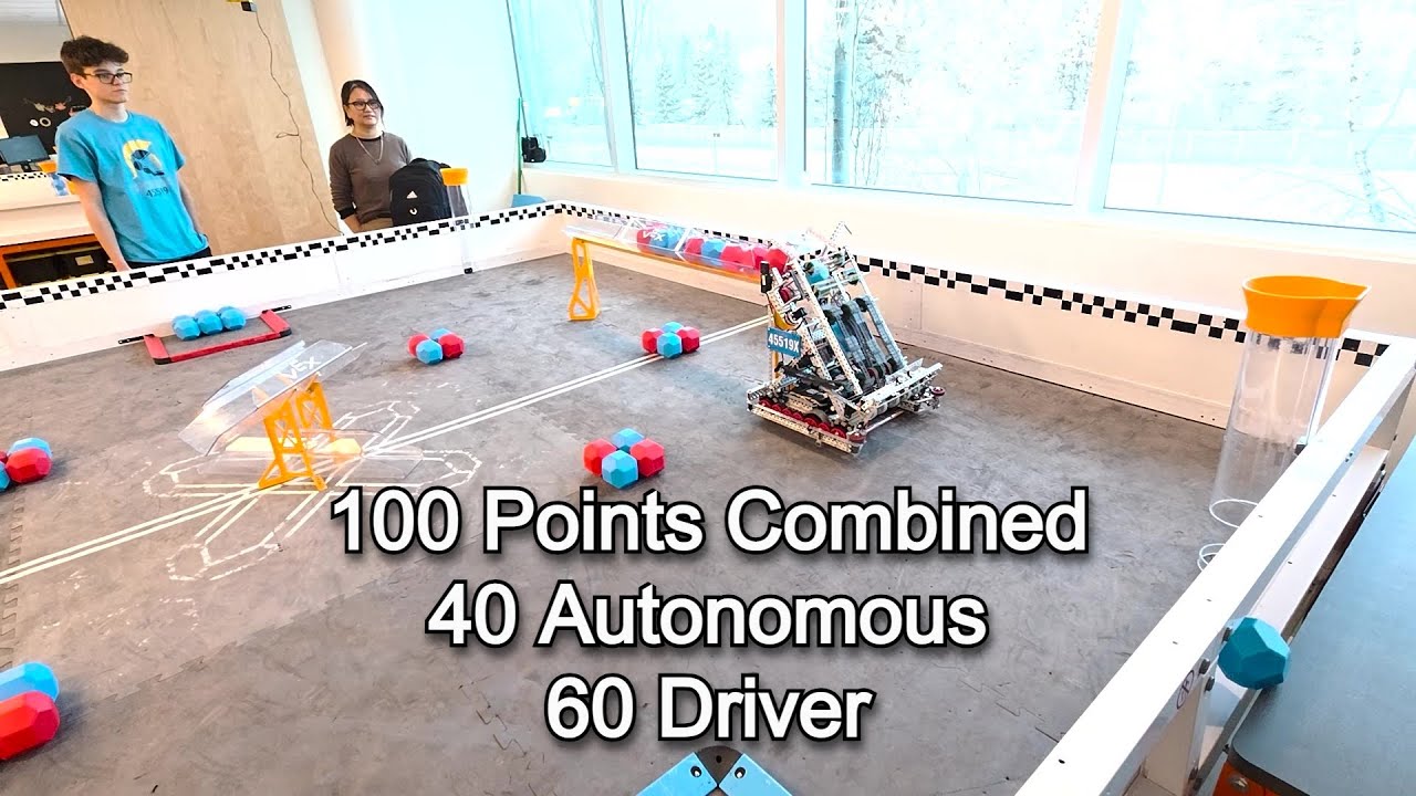 45519X 100 Points Combined Skills (Official) | VEX Push Back