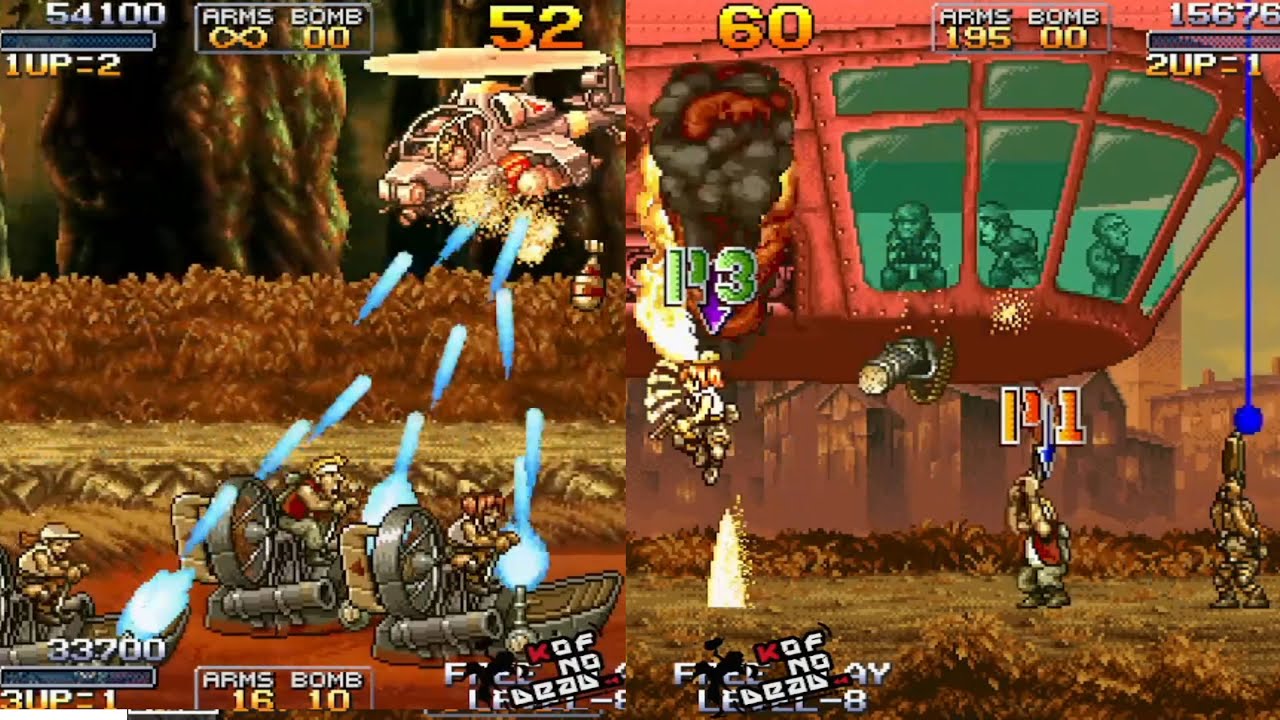 Metal Slug 4 Deluxe GX 3 players online Metal Slug SB Fanthology