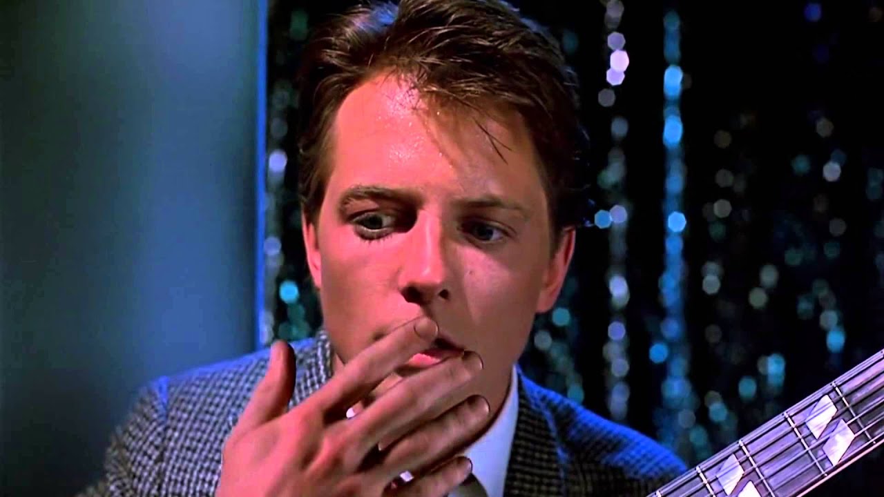 Earth Angel Scene - Back to the Future 1985 HD