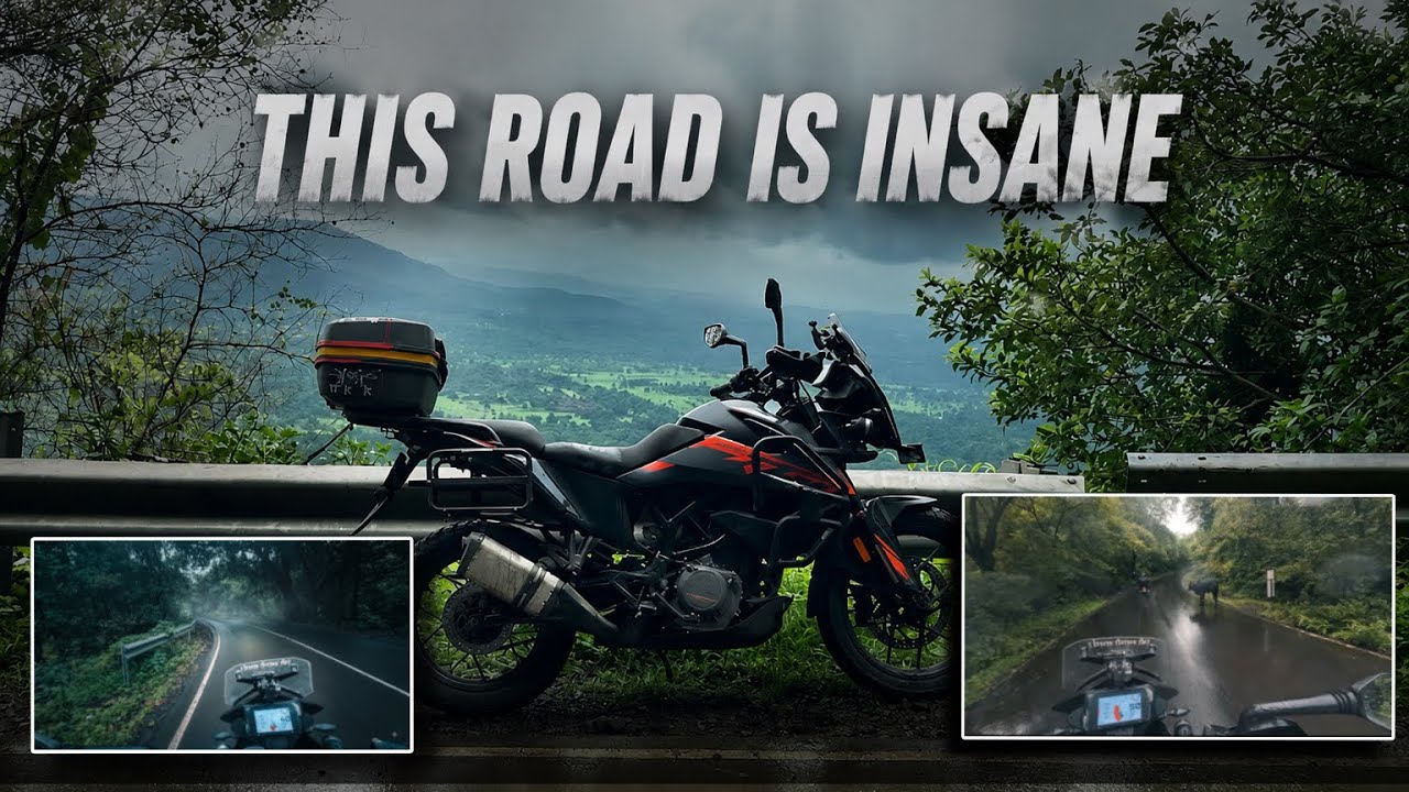 150KM From Mumbai&hellip; Maharashtra&rsquo;s Most Beautiful Road! 😱🌧️