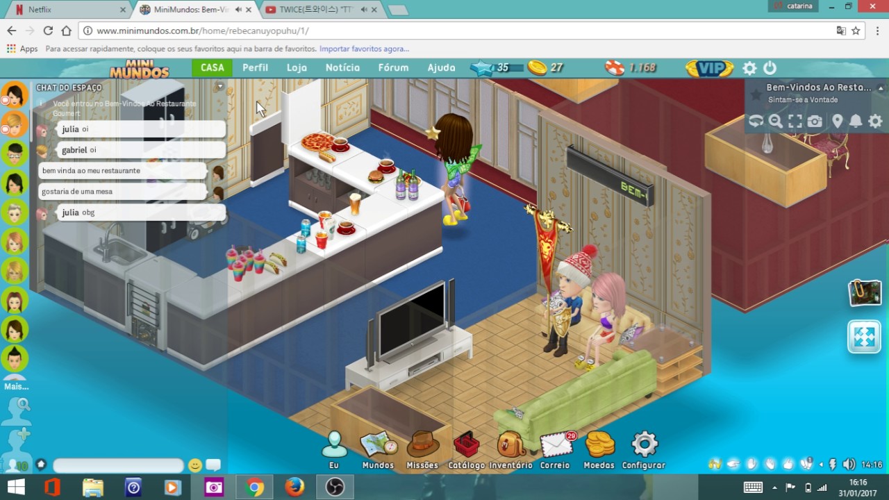 Comprei ape novo, decorando +Roleta
