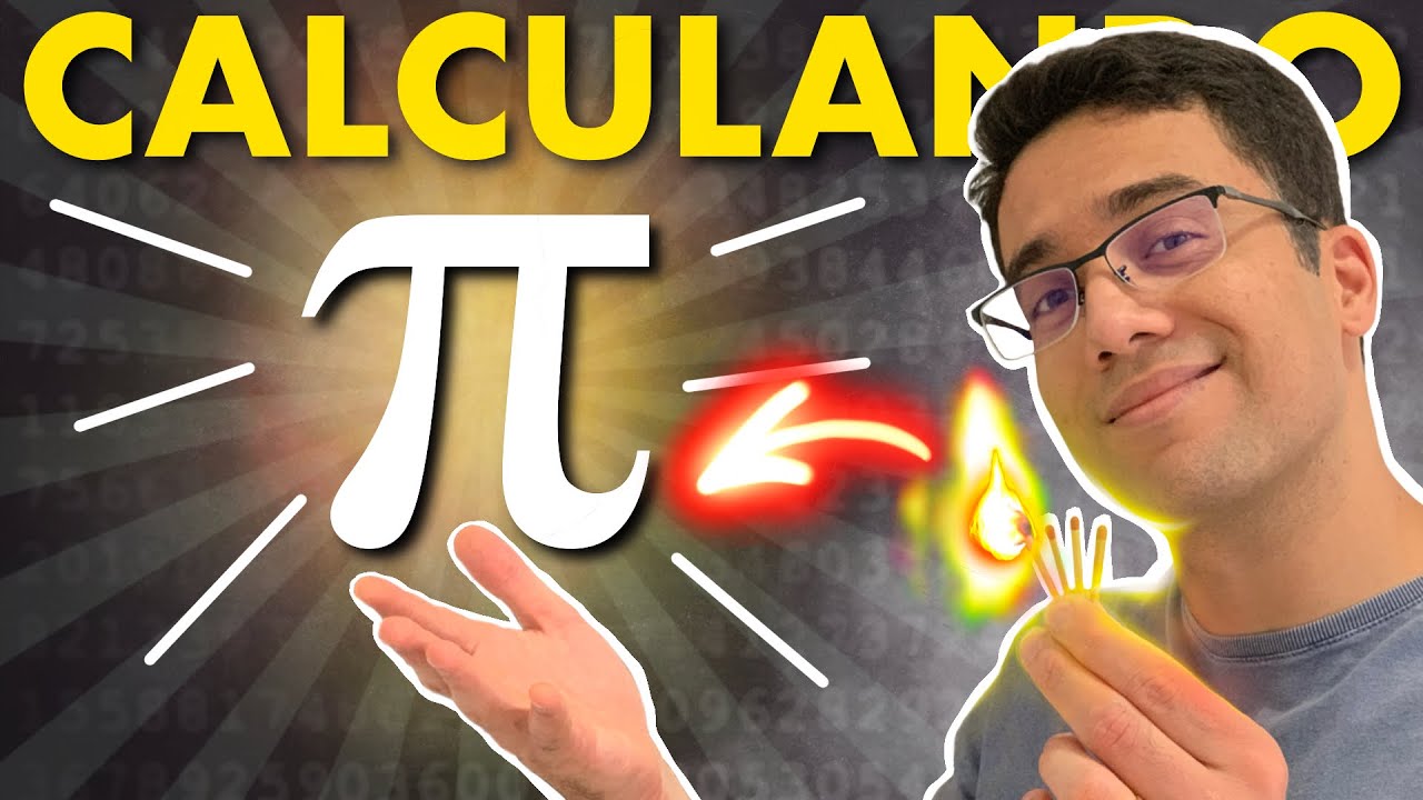 COMO CALCULAR o PI arremessando FÓSFOROS? (Agulha de Buffon)