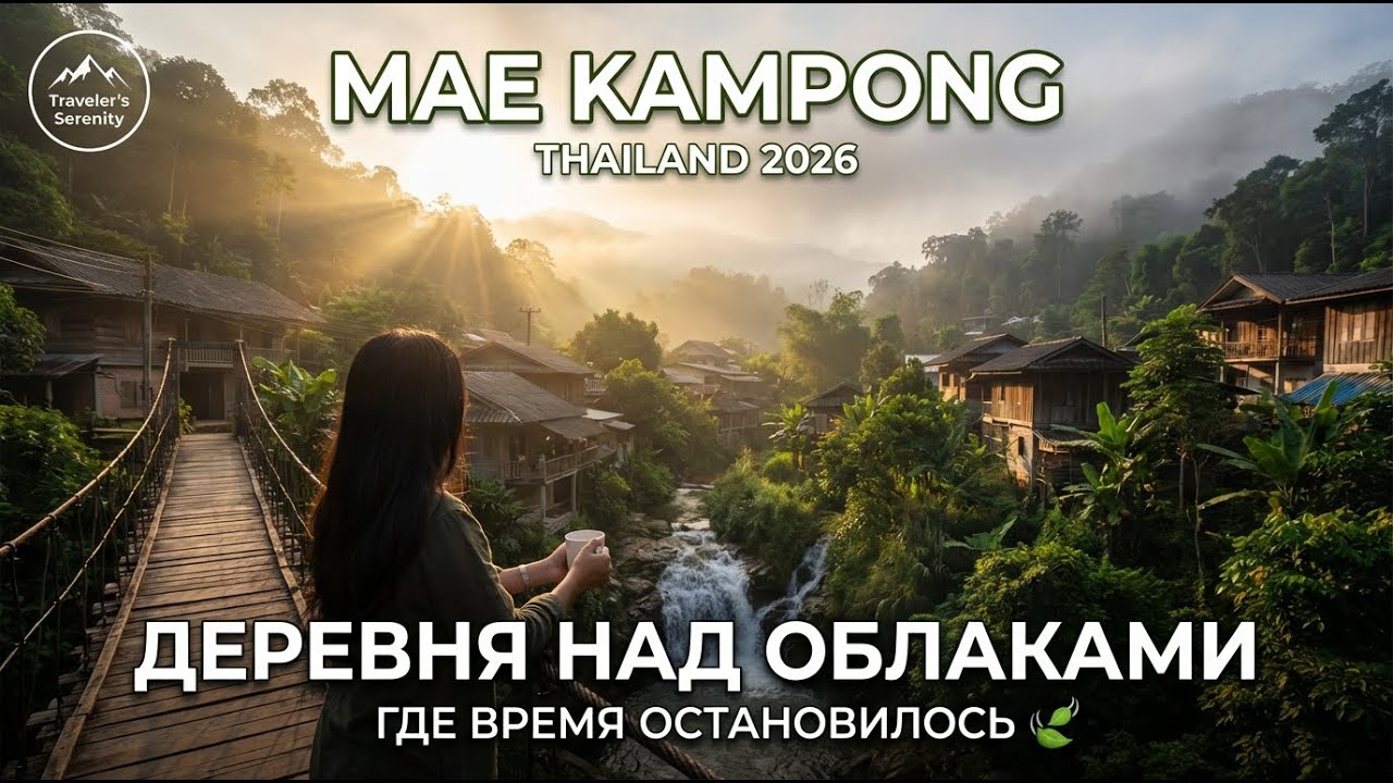 Мае Кампонг 2026: Стоит ли ехать? Полный гайд по самой модной деревне Чиангмая 🇹🇭
