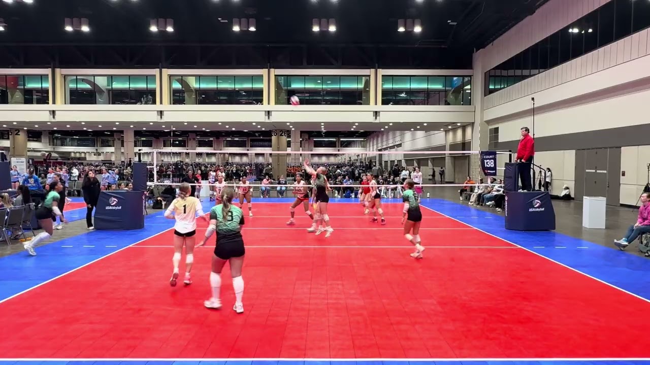 Next Level Volleyball Academy 15 Gold vs Set’em Up! 15-2N - Game 6 - Set 1 