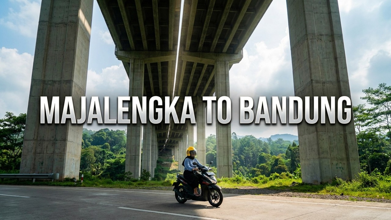 Touring Majalengka - Bandung via Sumedang, Subang, Cagak, Lembang, Dago - Lewat Bawah Tol Cisandawu