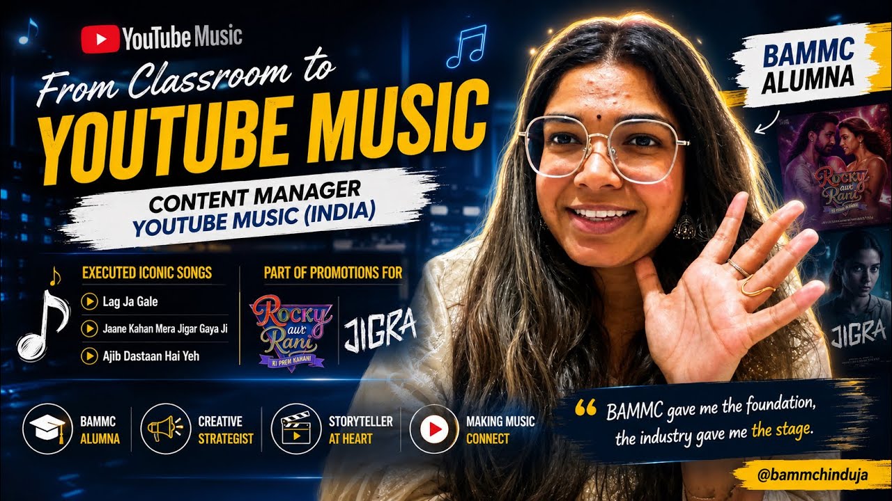 Career After BAMMC | YouTube Music Content Manager Success Story