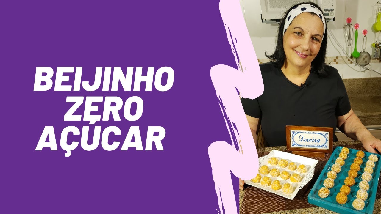 Beijinho zero açúcar (diet)