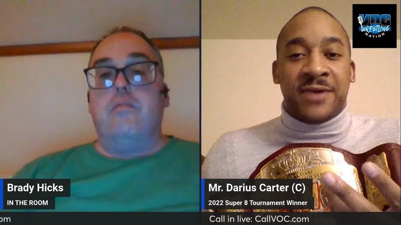 IN THE ROOM Welcomes ECWA Champion Darius Carter