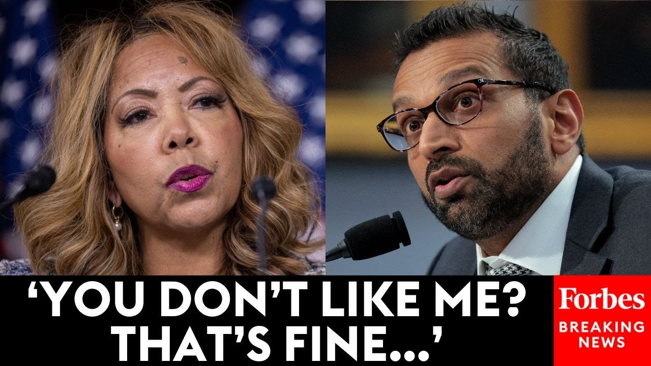 Kash Patel Explodes At Lucy McBath After She Called His Tenure As FBI Director 'Problematic'