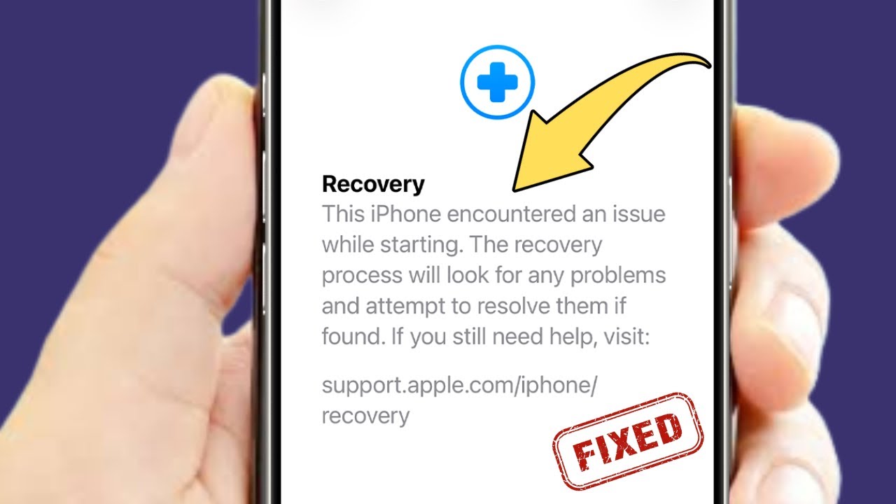 Как исправить эту проблему на iPhone, если при запуске возникла проблема с iOS 26?