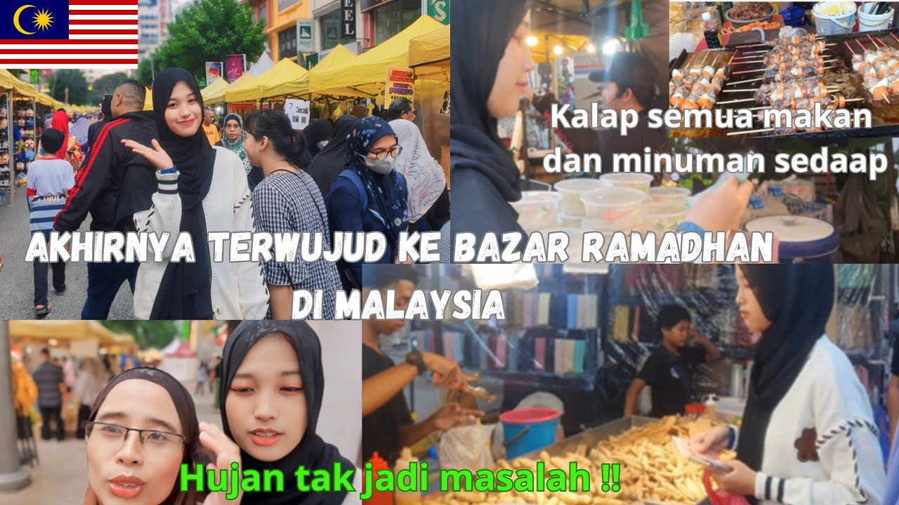 PERTAMA KALI ‼️ KE BAZAR RAMADHAN DI JALAN TAR DATARAN MERDEKA MALAYSIA , SEMUA SEDAP PENGEN DIBELI