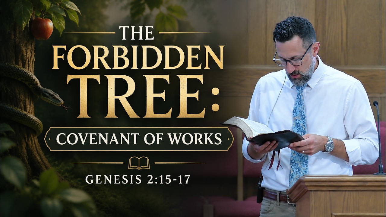 The Forbidden Tree Explained: Adam, Death, and the Covenant of Works. Genesis 2:15-17. [Sermon].