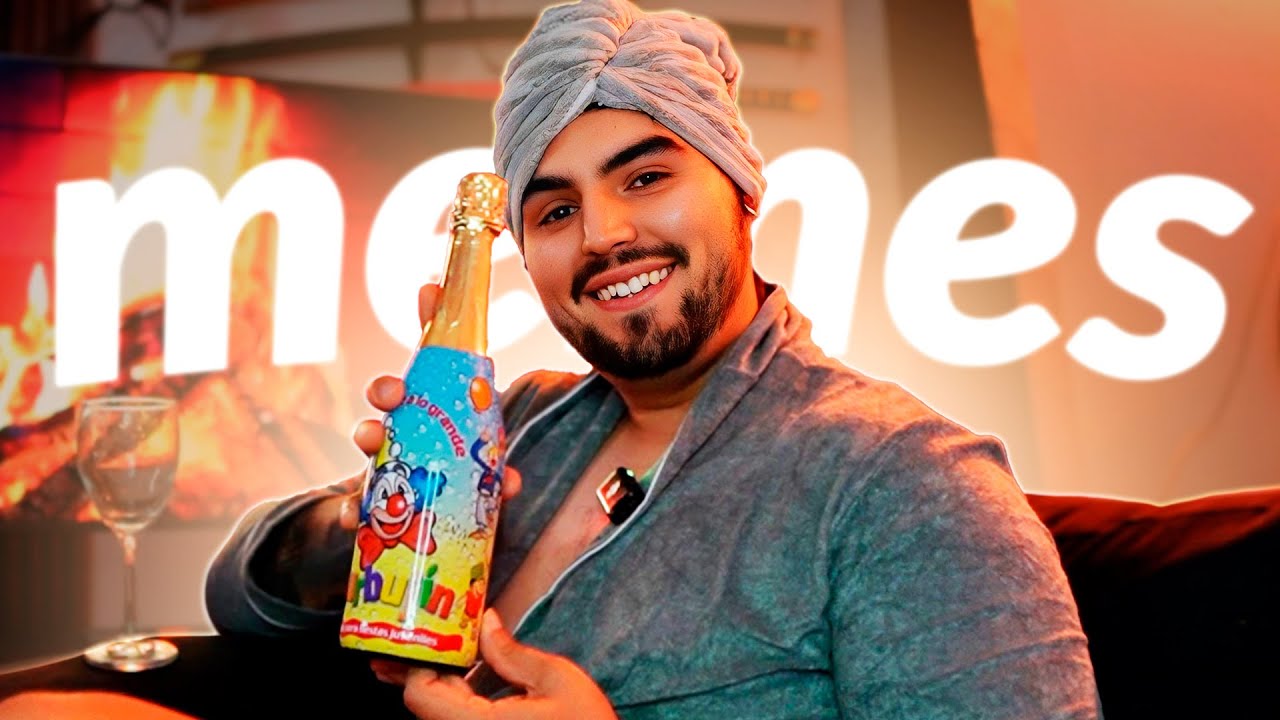 Hombre de 30 años ve MEMES durante 30 MINUTOS  😎🍾 (JAJA MUY BUENOS)