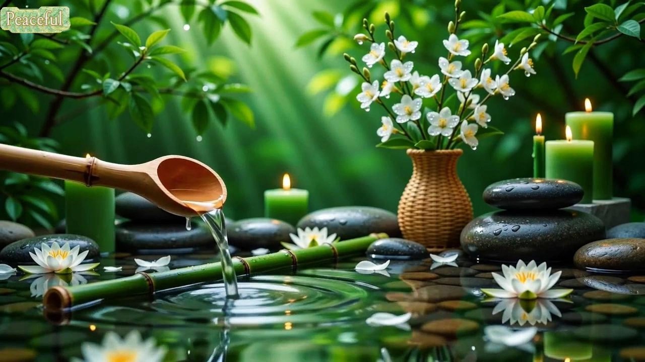 Peaceful Water Sounds & Deep Sleep Meditation 🌿 Relaxing Music for Calm Mind and Inner Peace