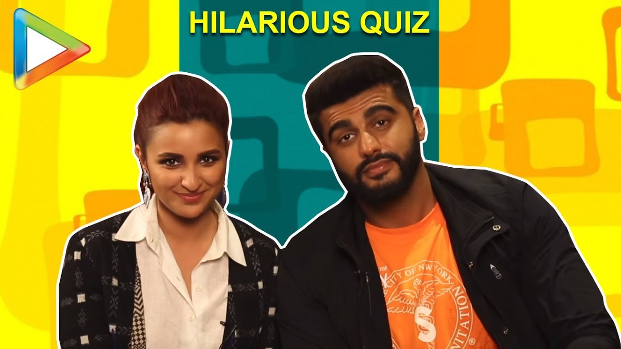 Arjun Kapoor & Parineeti Chopra PLAY The Most HILARIOUS QUIZ Ever | Namaste England