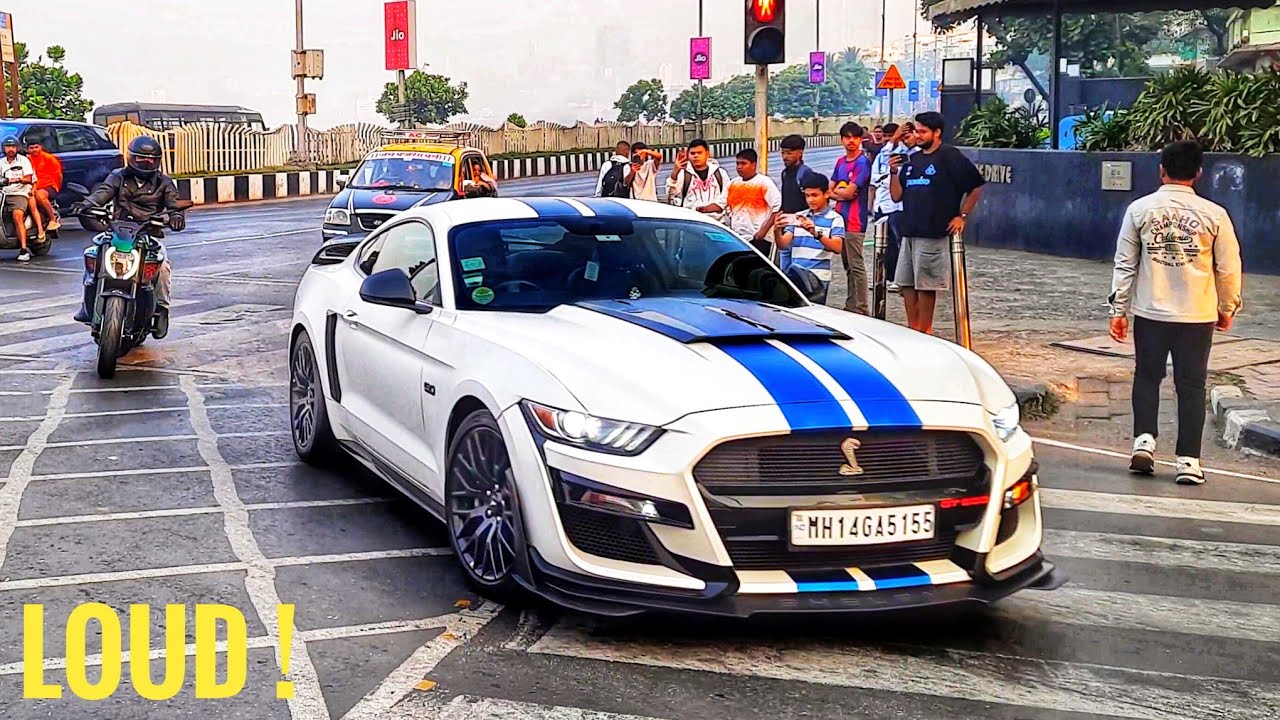 Supercars Of Mumbai 4K | PART 04 | Lamborghini Tecnica, Ferrari 296GTB, Audi R8, Porsche GT3,Mustang