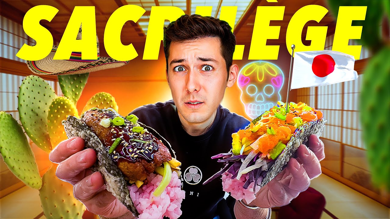 Je teste les SUSHIS TACOS en France