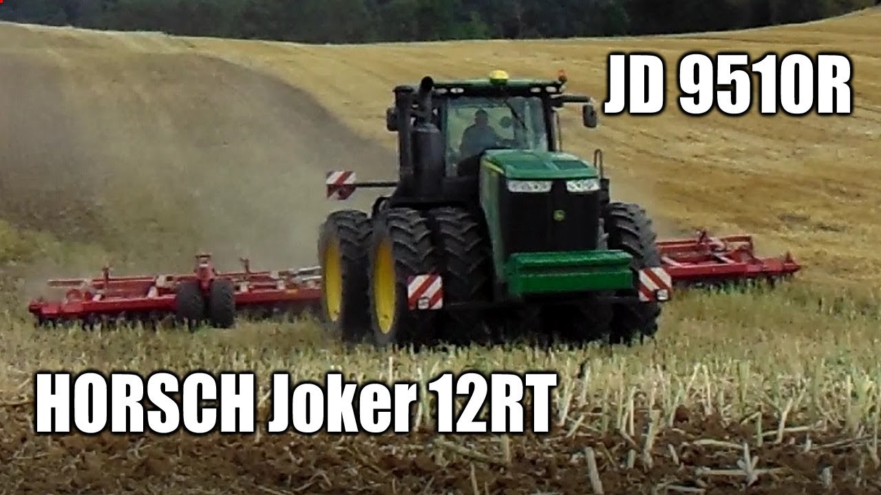 John Deere 9510R + Horsch Joker 12RT - zestaw uprawowy wagi ciężkiej