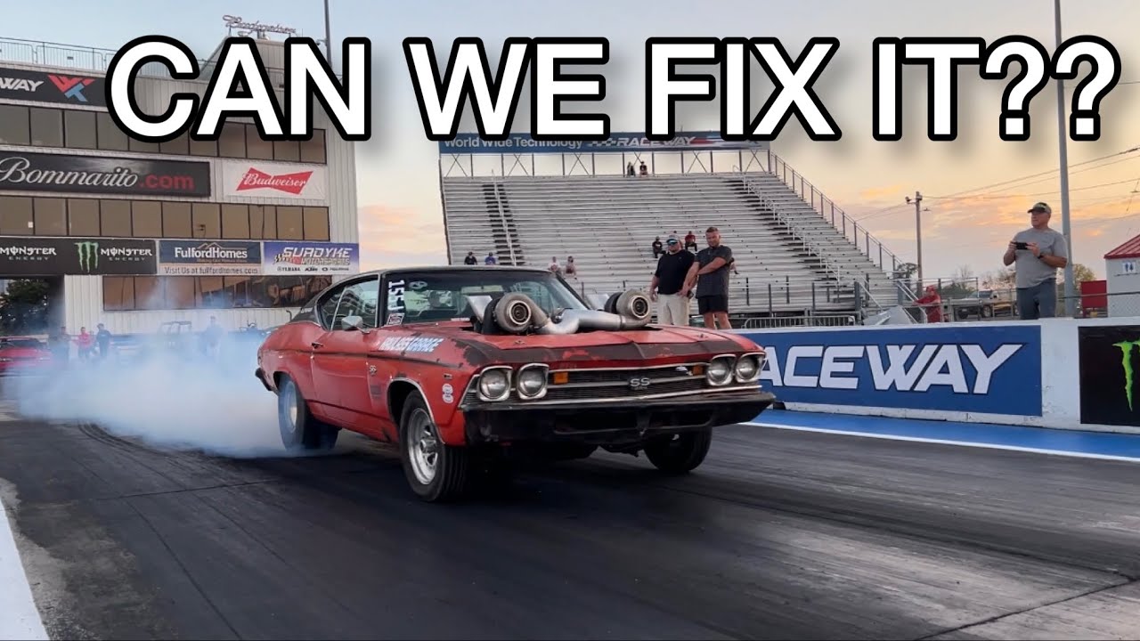 AUSSIE CHEVELLE ENGINE FAILURE A DAY BEFORE HOTROD DRAGWEEK 2022!