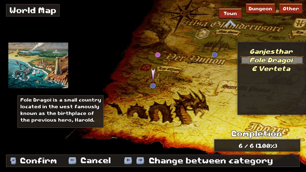 RTP Project - World Map/Fast Travel