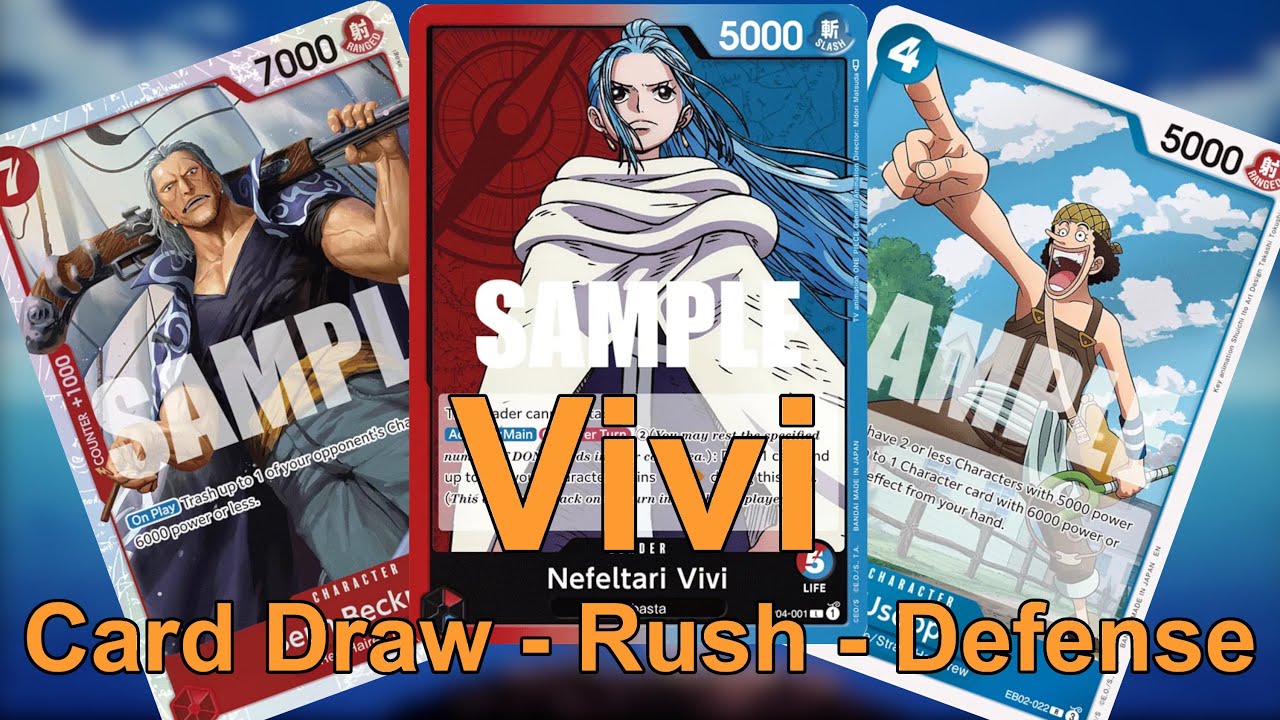 RB Vivi OP11 Format I Decklist + Gameplay l One Piece Card Game I OPTCG