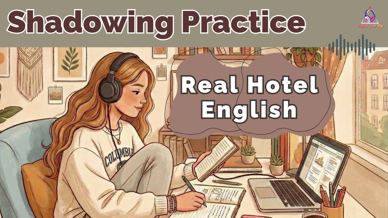 Real Hotel English｜10 Minutes Shadowing Practice｜Travel English You’ll Actually Use