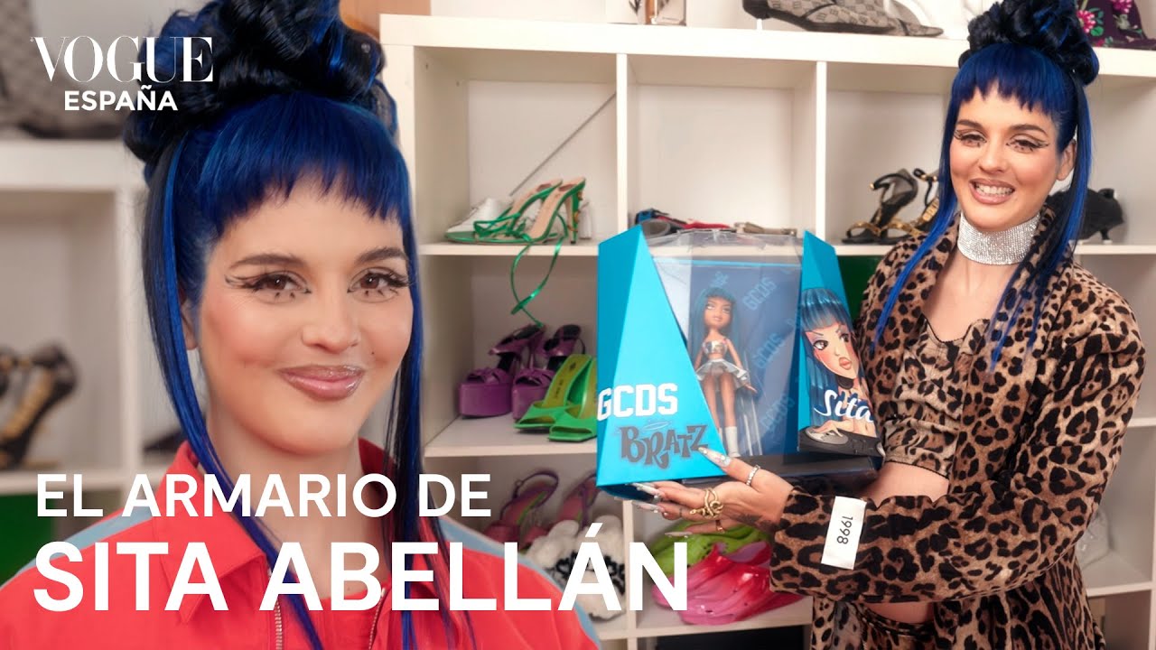 El armario de Sita Abellán (y su infinita colección de zapatos) | VOGUE España