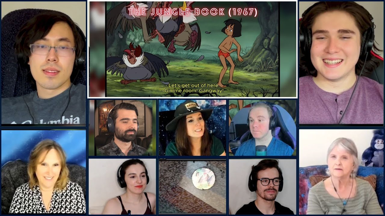 THE JUNGLE BOOK (1967) REACTION MASHUP