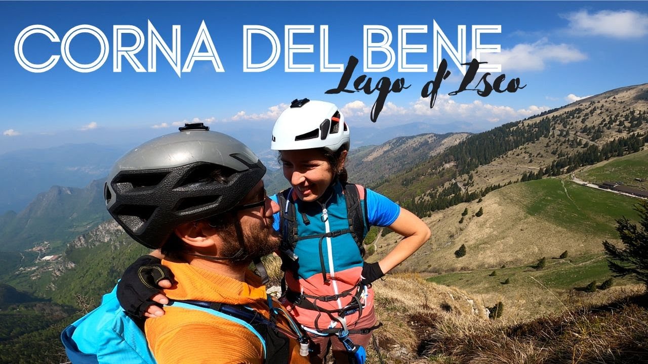 Ferrata CORNA DEL BENE (C/D): Esplorando il LAGO D'ISEO... DALL'ALTO!