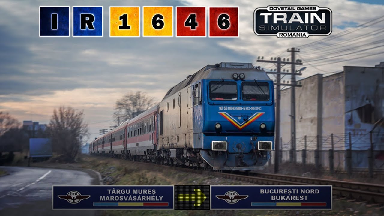 🚂IR🚃1646/1624🚃PLOIESTI🚃BUCURESTI🚃 | TRAIN SIMULATOR ROMANIA