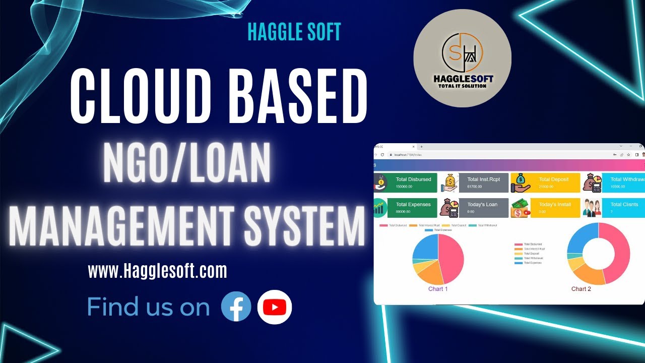Cloud based NGO / Loan Management System. Hagglesoft  সমিতি মেনেজমেন্ট সফটওয়্যার BD