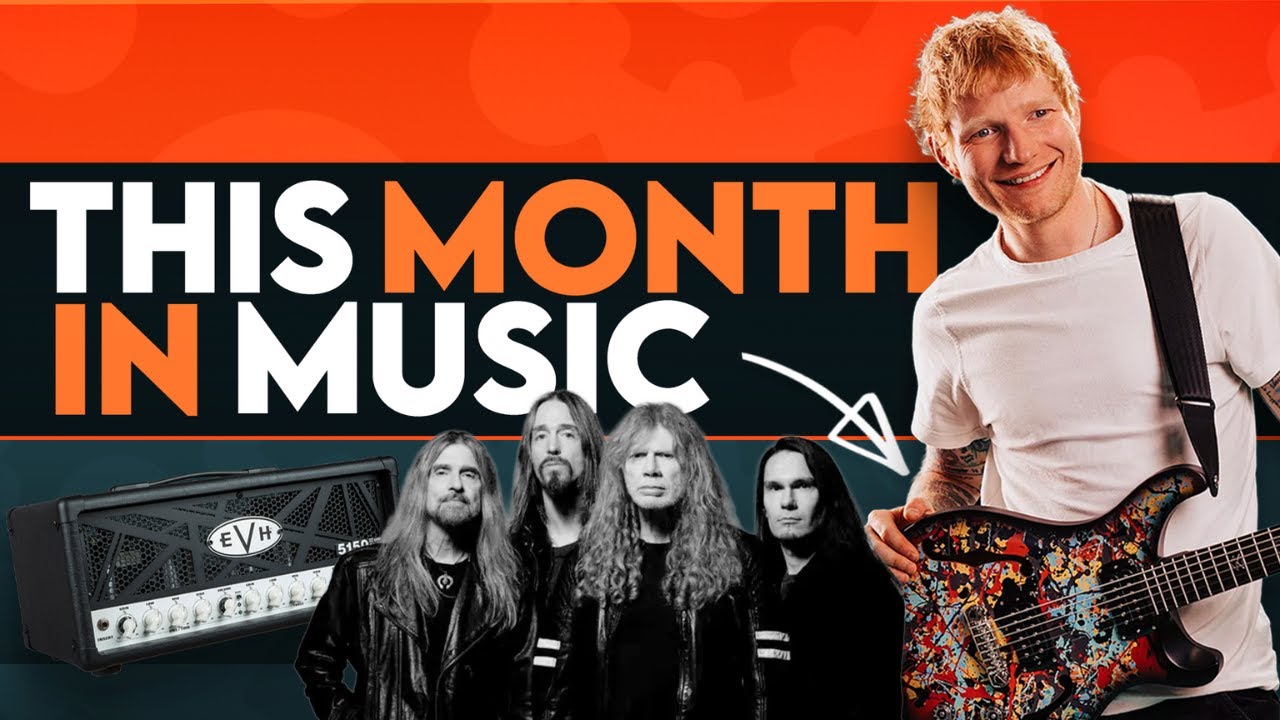 Эд Ширан получил автограф! Последний альбом Megadeath?! | Музыка этого месяца