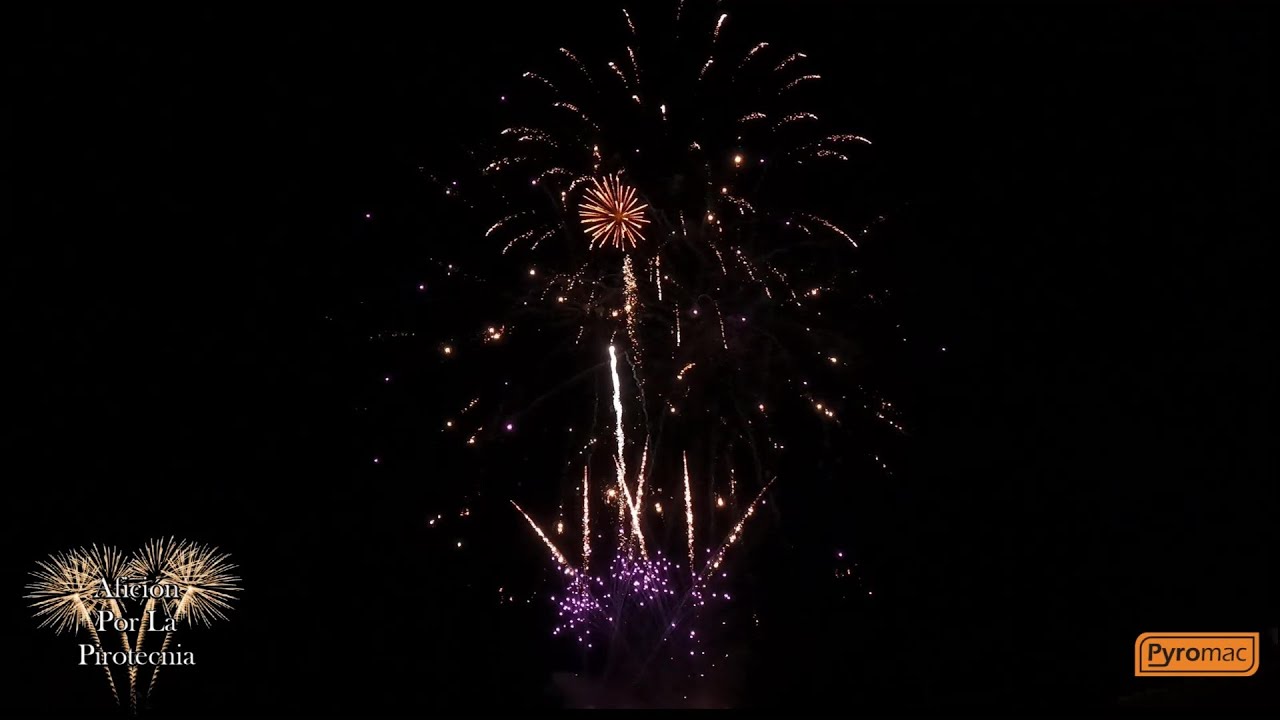 Fuegos Artificiales, Rivas VaciaMadrid 2024, Pirotecnia Hermanos Caballer