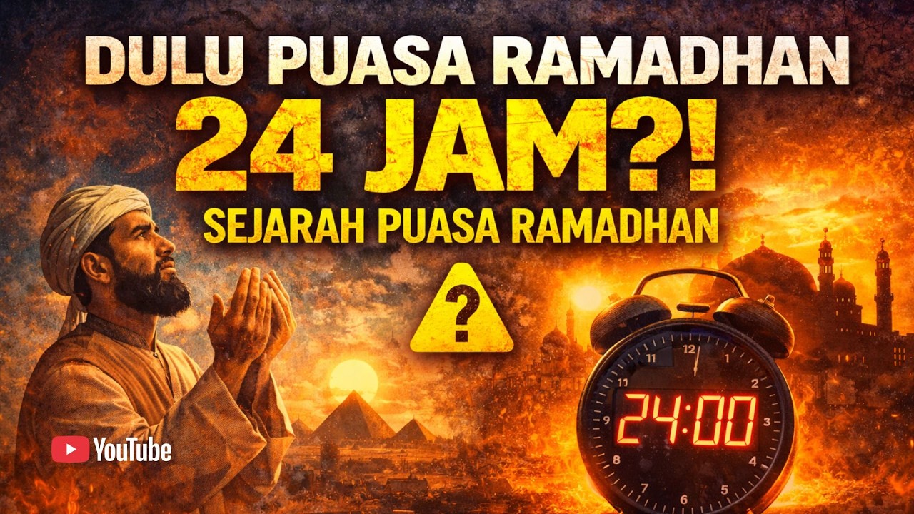 Dulu Puasa Ramadhan 24 Jam?! | Sejarah Puasa Ramadhan