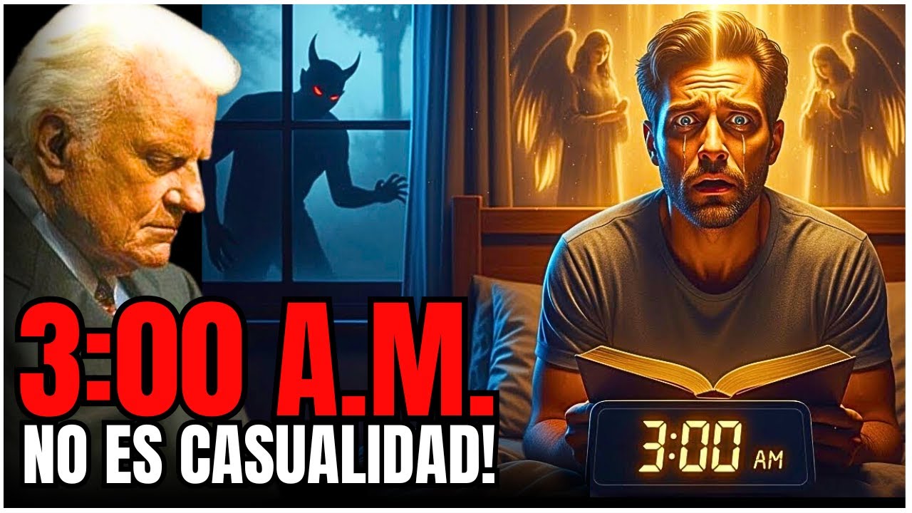 ⏰ DIOS te DESPIERTA a las 3 A.M. por una razón (Pocos lo entienden) Hentony Reflexion