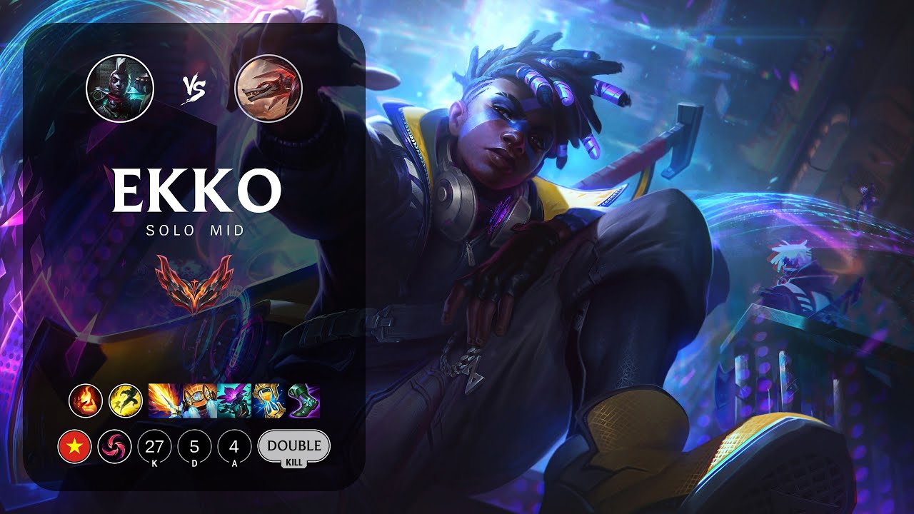 Ekko Mid vs Naafiri - VN Grandmaster Patch 14.5
