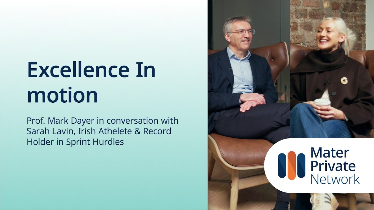 Excellence in Motion - Prof. Mark Dayer speaks with Sarah Lavin, Irish Hurdler & Record Holder