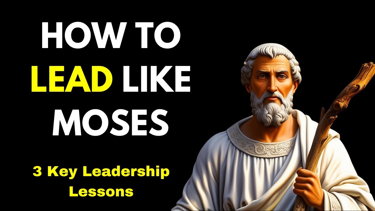 How to Lead Like Moses: 3 Key Leadership Lessons for Life