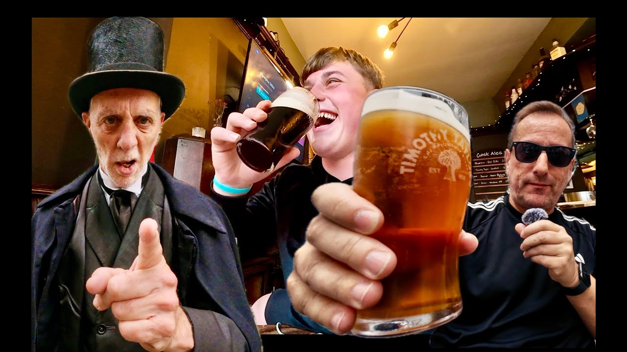 Drinking in The Oldest Pub in York!